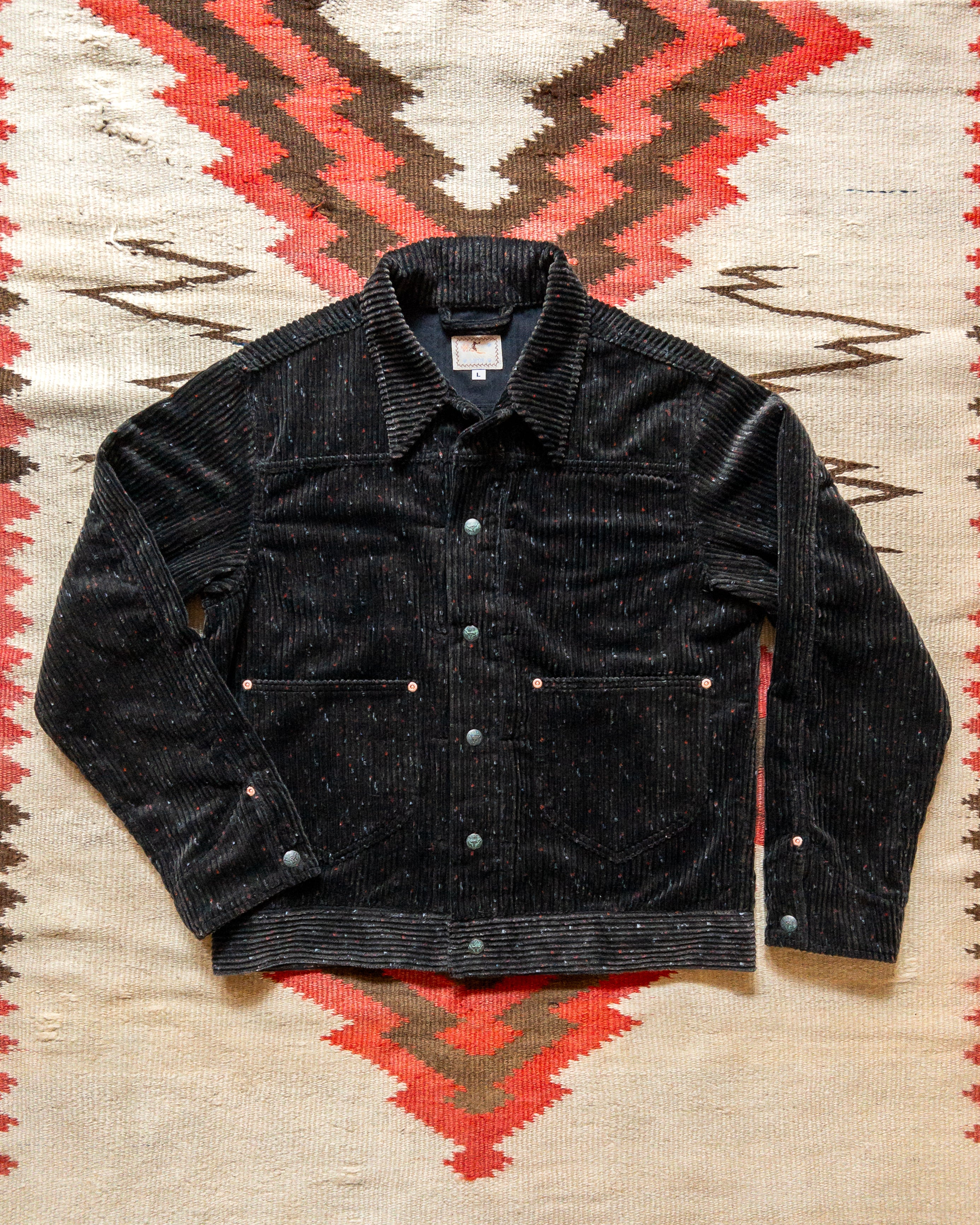 Donegal Corduroy Ranch Jacket - Night Sky