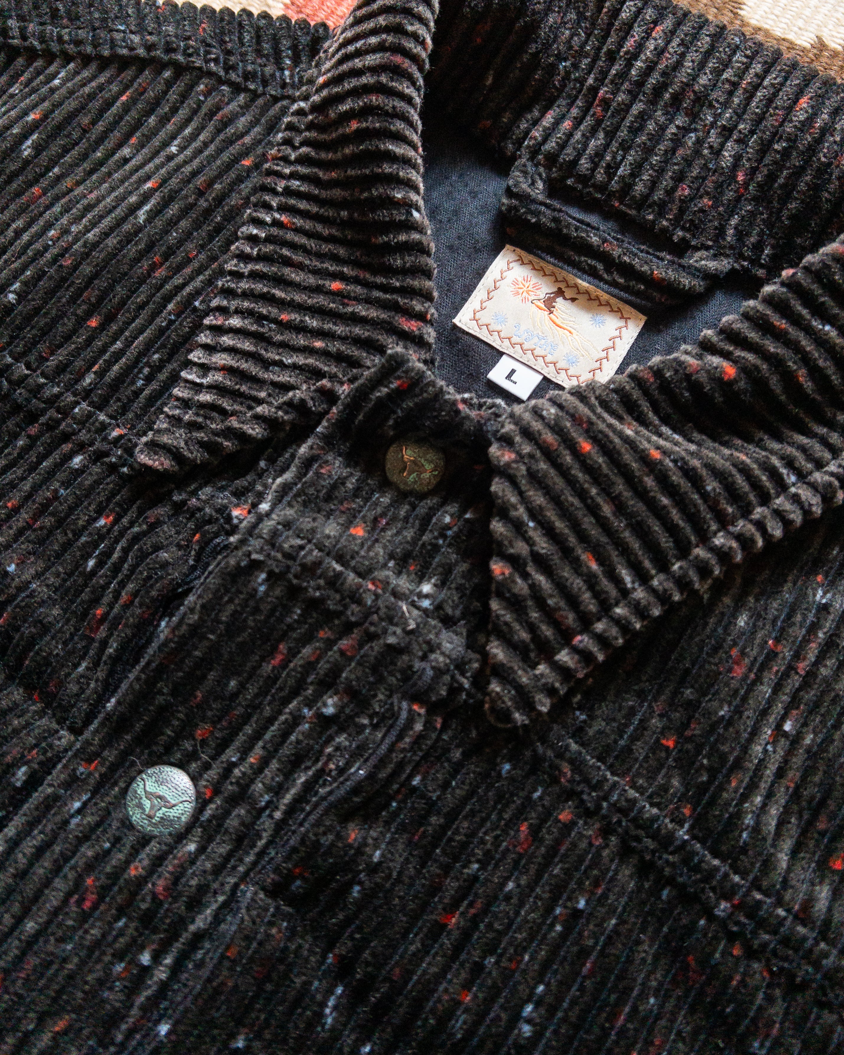 Donegal Corduroy Ranch Jacket - Night Sky