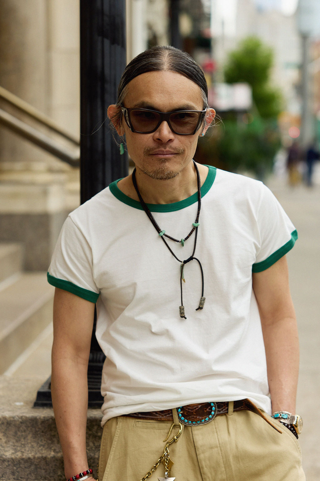 Tubular Ringer T-Shirt - Evergreen