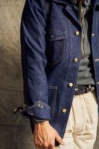 Denim Barn Jacket - Rinsed Indigo