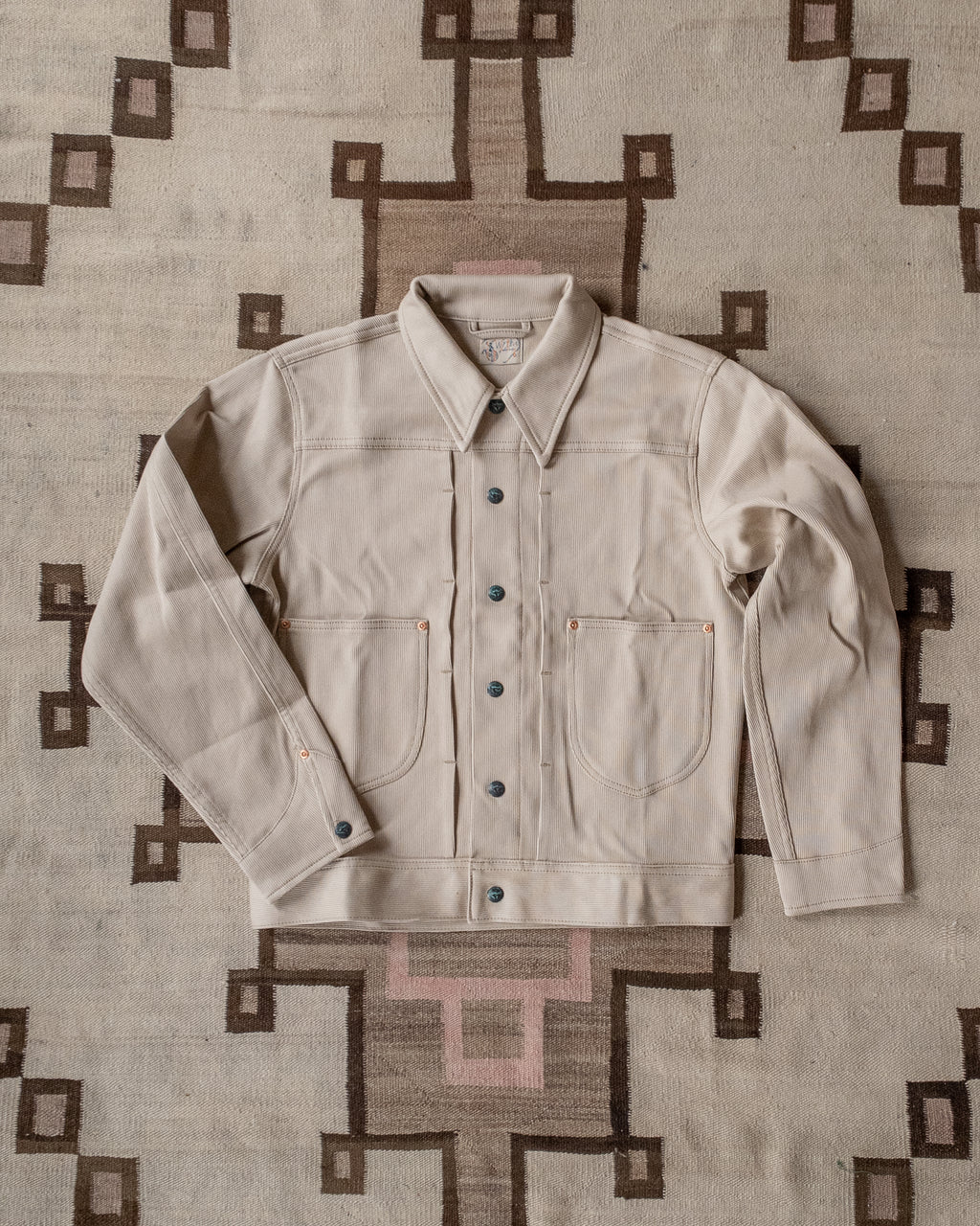 Bedford Cord Ranch Jacket - Off White - USA