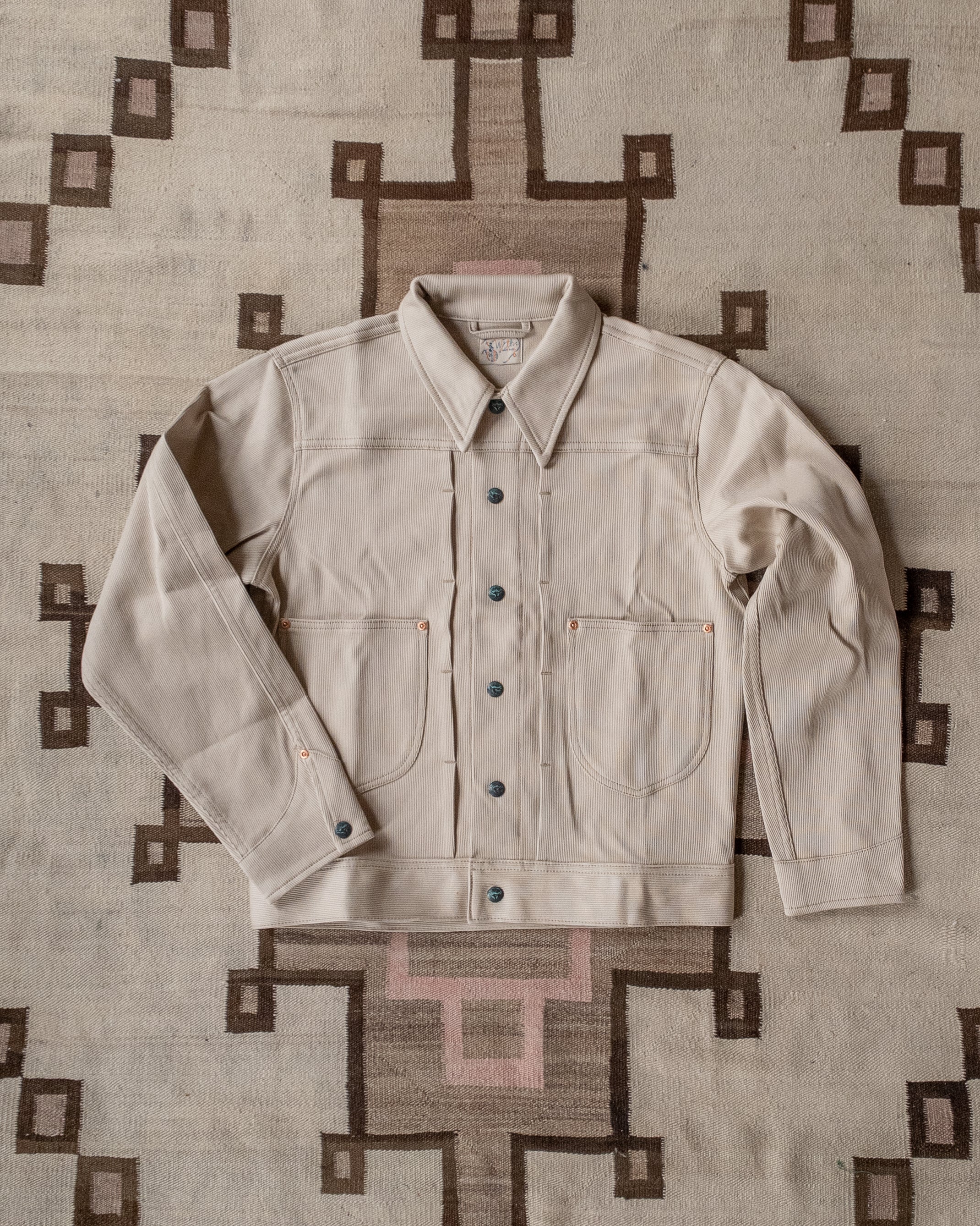 Bedford Cord Ranch Jacket - Off White - USA