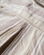 Washed Madras Workshirt - Earthtone Stripe