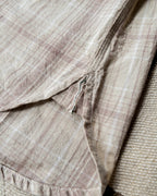 Washed Madras Workshirt - Earthtone Plaid