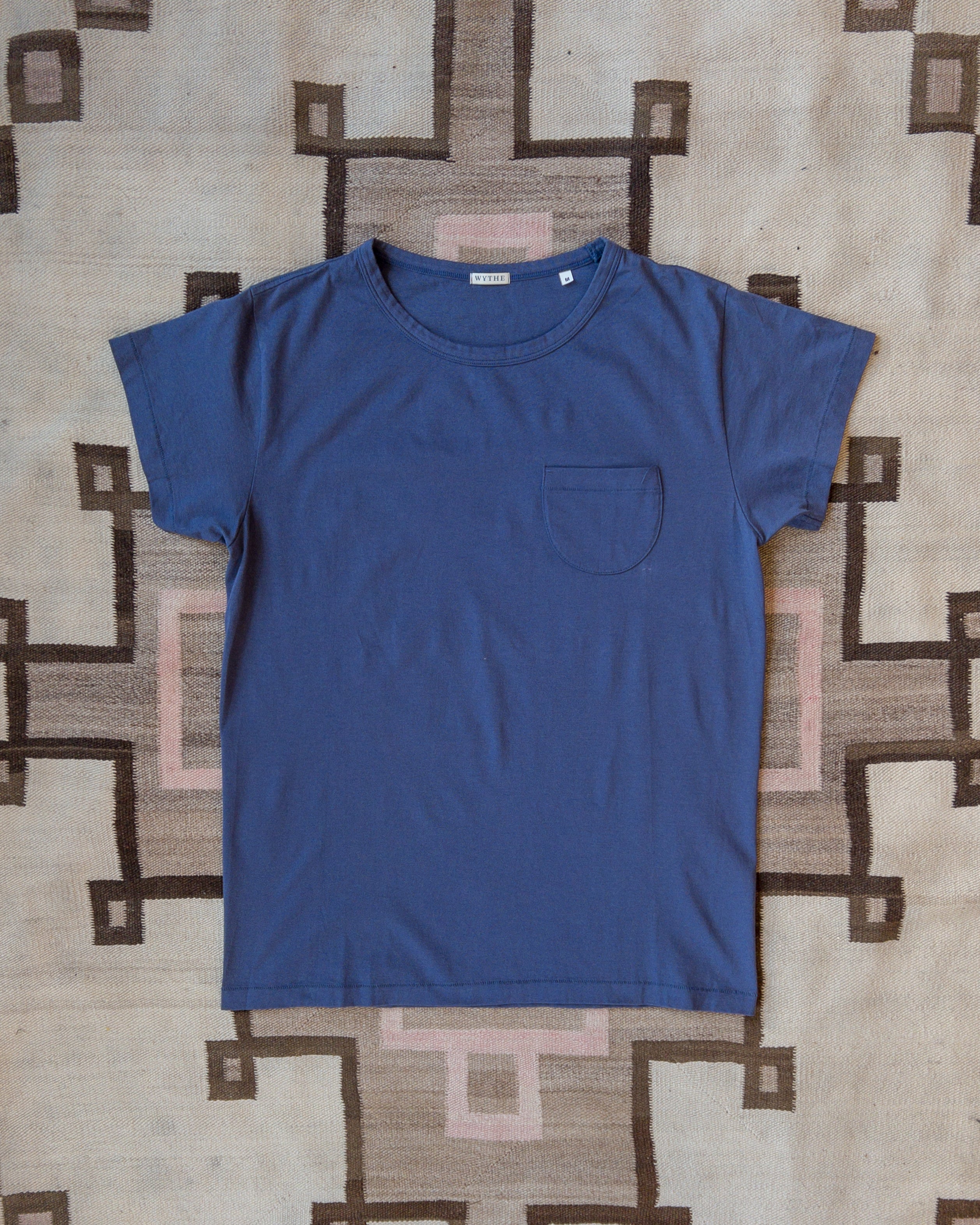 Tubular Pocket Tee Shirt - Faded Navy