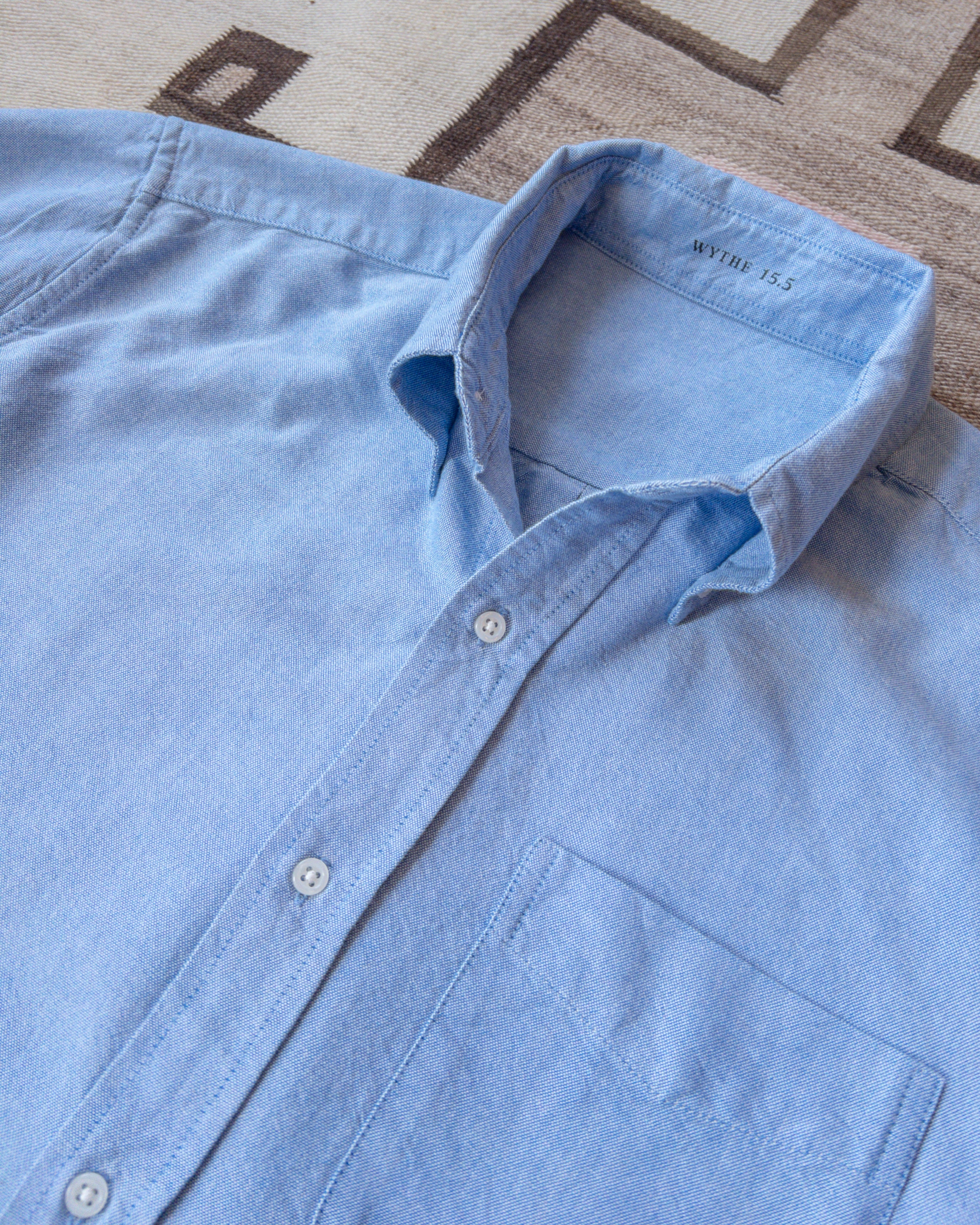 Oxford Cloth Button Down - Vintage Blue
