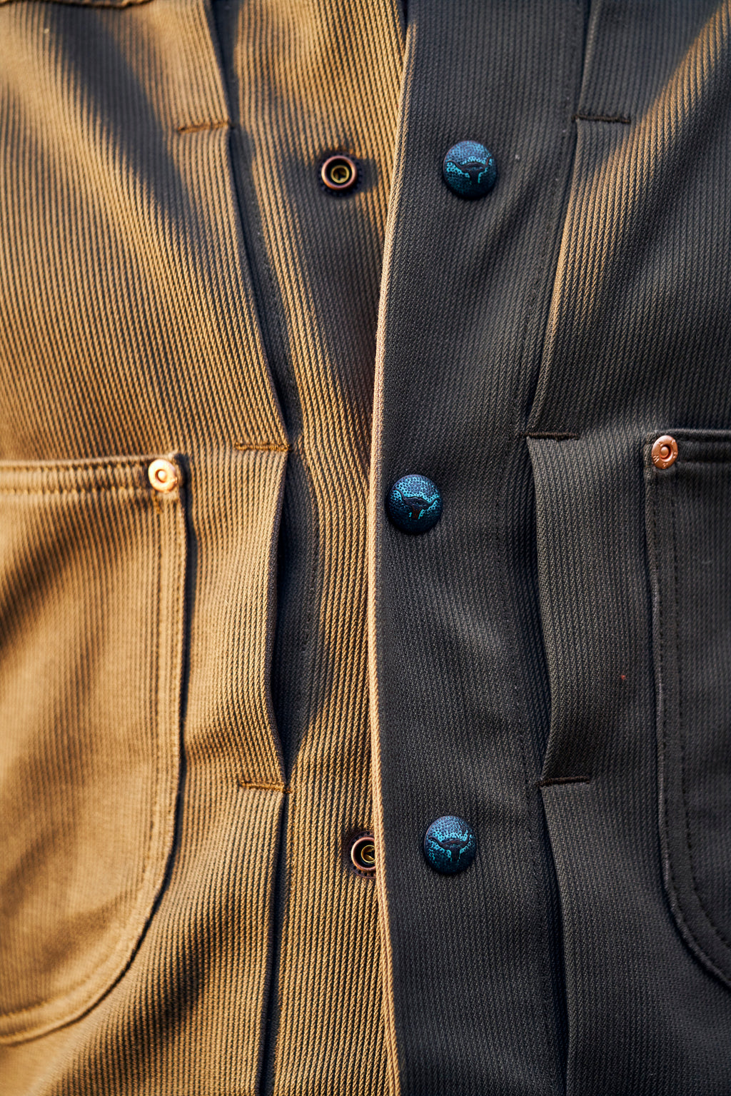 Bedford Cord Ranch Jacket - Faded Olive - USA