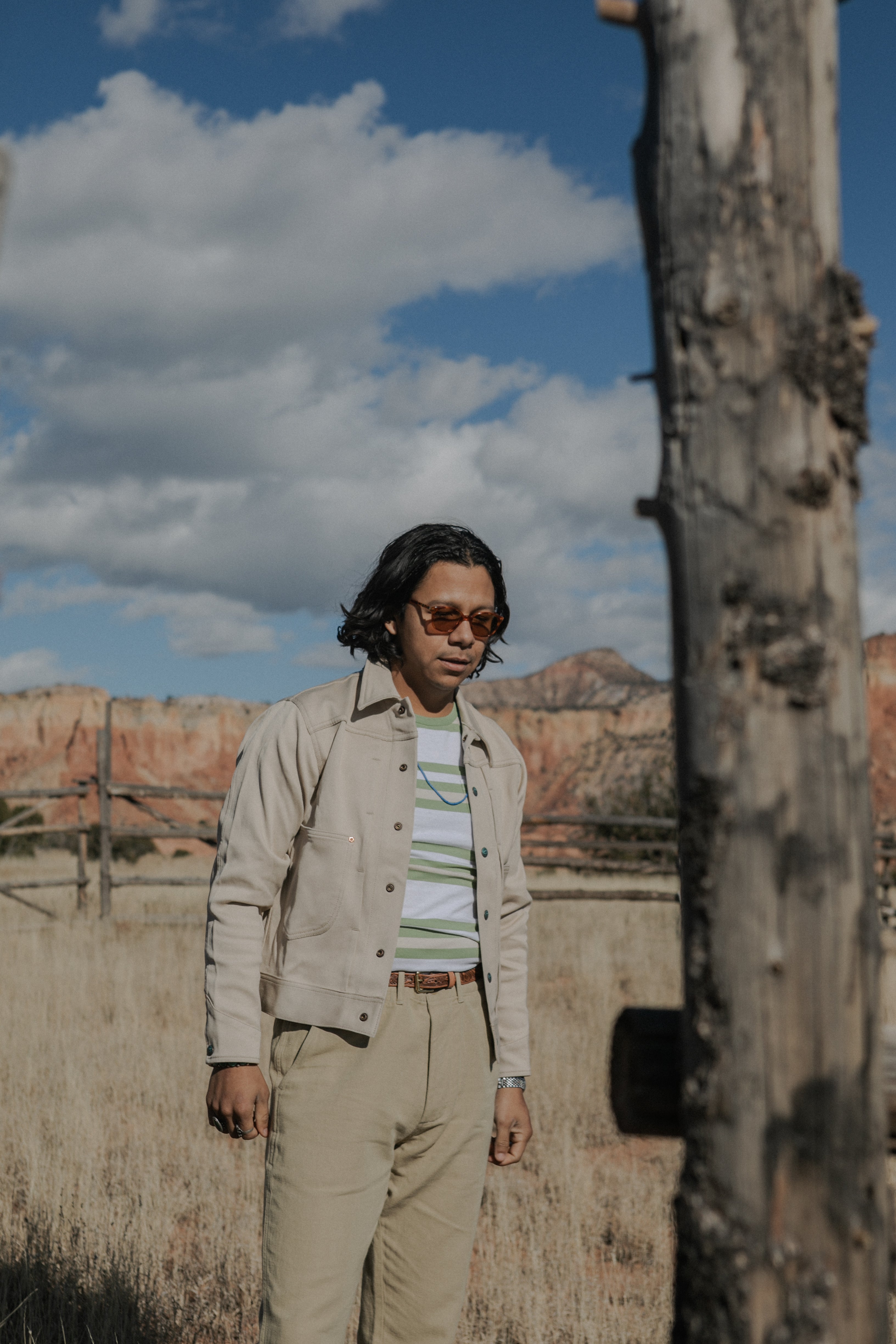Bedford Cord Ranch Jacket - Off White - USA